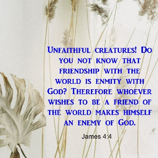 James 4:4