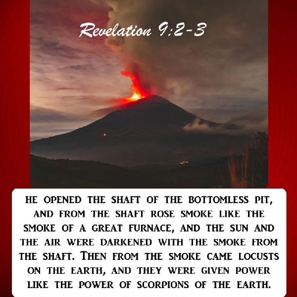 Revelation 9:2-3