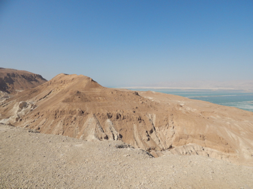 Hilly desert area located west of Judea and the dead sea
